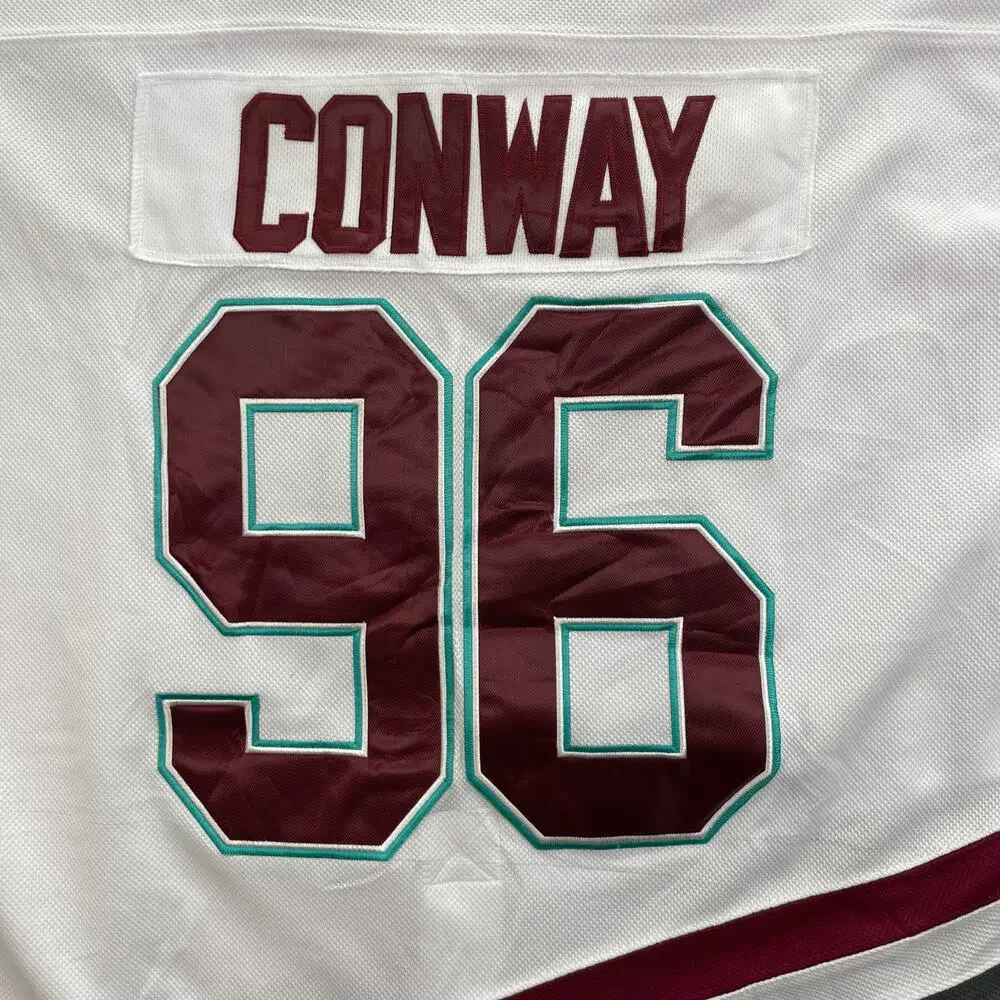 Vintage Mighty Ducks of Anaheim Charlie Conway #96 NHL Ice Hockey Jersey Sz XL - Picture 10 of 10